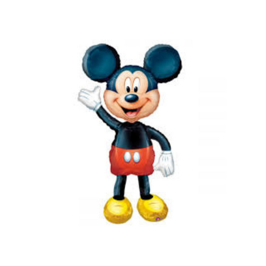 Palloncino Foil AirWalker Mickey Mouse – 132 cm 52"