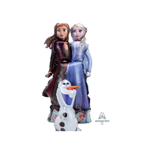 Pallone Foil AirWalker "Frozen 2 Elsa & Anna" Anagram , 58"