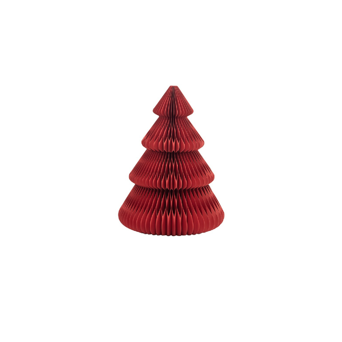 Albero Carta Natale Rosso H. cm80 pz1 a confezione