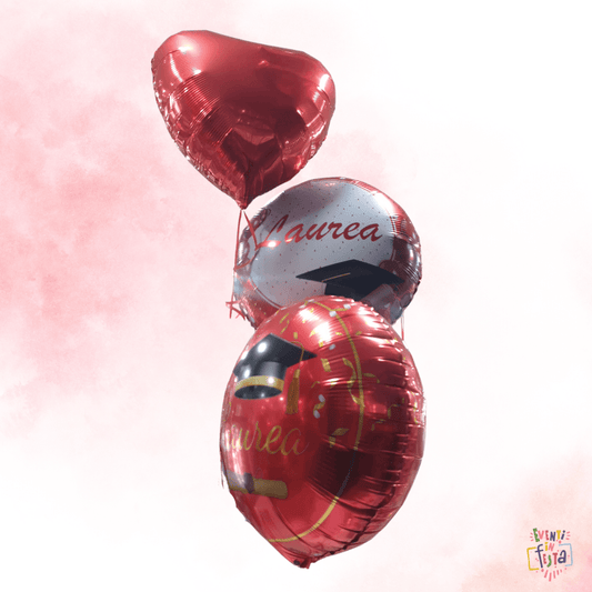 Palloni in Elio per Laurea con Pesetto