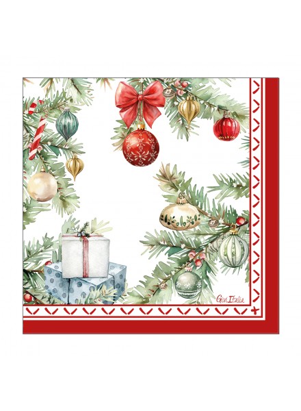 16 tovaglioli cm 33x33 Christmas Gift