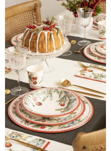 16 tovaglioli cm 33x33 Christmas Gift