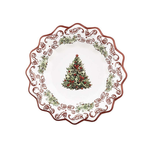 Fondine New Shape Natale "Chistmas Pottery" cm 24  pz8 a cf.