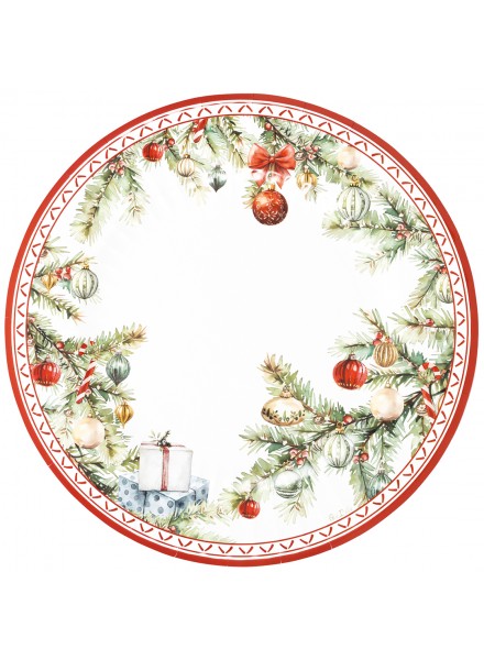 6 maxi piatti cm 33 Christmas Gift