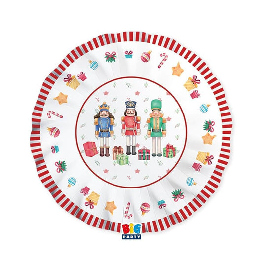 6 piatti fondi cm 24 schiaccianoci