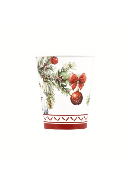 8 bicchieri 250 cc Christmas Gift