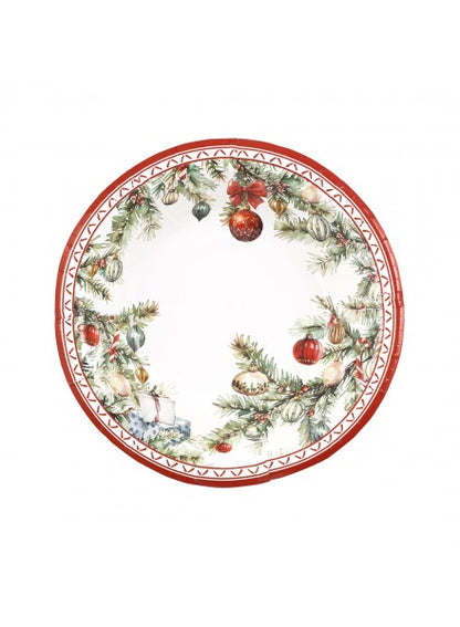 8 piatti cm 24 Christmas Gift