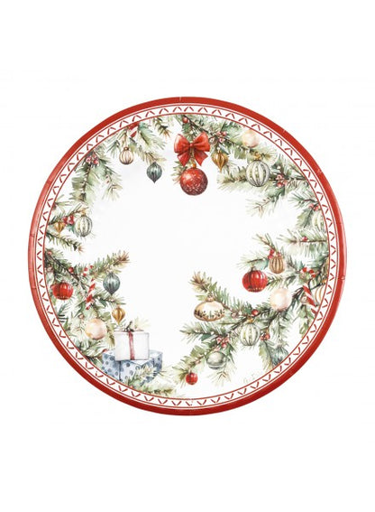 8 piatti cm 27 Christmas Gift