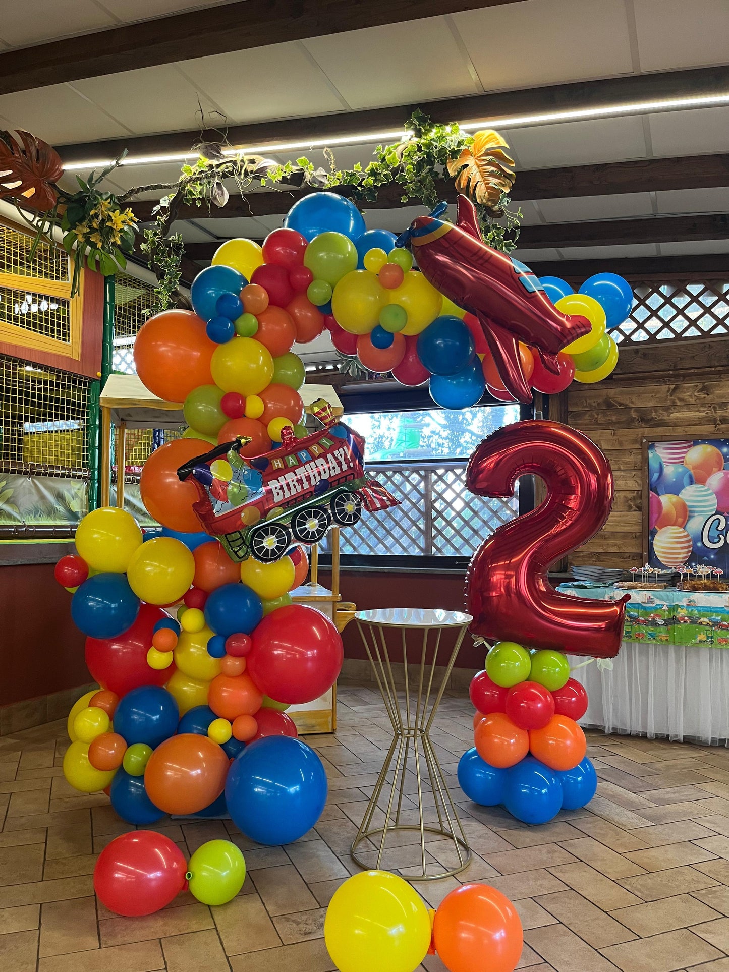 Allestimento palloncini Compleanno personalizzabile
